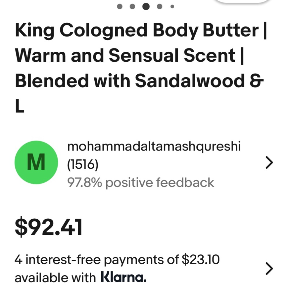 Body Butter - Luxurious Brown and Yellow Moisturizer - Picture 7 of 7